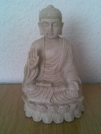 Buddha badge
