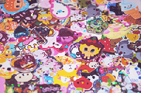 October Sticker Flakes