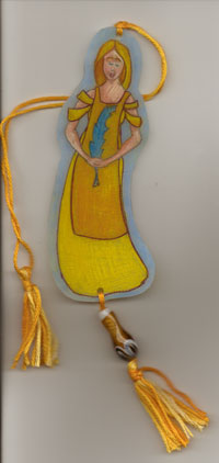 Goddess tree ornament.