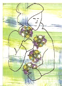 home made tarot ATC #9