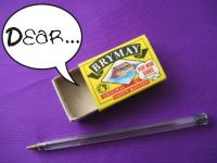 Letter in a Matchbox swap #2