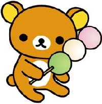 Handdrawn Kawaii ATC Series #1 - Rilakkuma