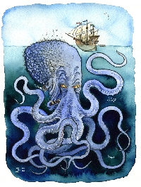ATC Mythical Creatures #3 Kraken