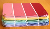 Paint Chip ATC Blanks Swap