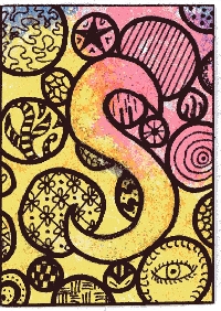 Zentangle S ATC