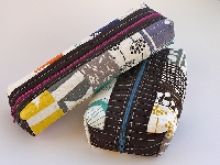 Quilted Box Pouch