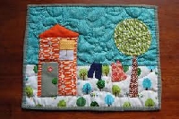 Profile Surprise Mini Quilt