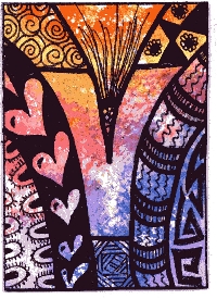 Zentangle V ATC