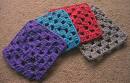 Earth Toned Granny Square Swap!   Part 1