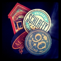 Bar Coaster as a Postcard!