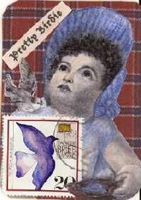 Canceled Postage Stamp ATC's #2.