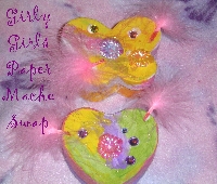 Girly Girls Paper Mache Swap