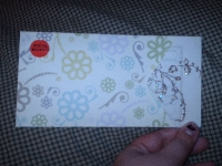 Newbie Homemade Envelope International swap