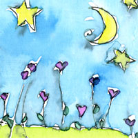 Ink & Watercolor ATCs