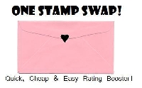 One Stamp Swap! Quick & Easy Rating Booster!