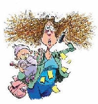 Mommy's having a bad day ATC