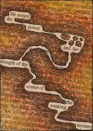 Altered Text ATC Swap #5---Yellow