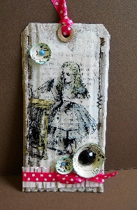 Alice in Wonderland - Gift Tags with a challenge