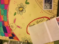 Decorate an envelope for May Day!