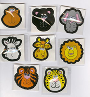 wiggle eyed stickers
