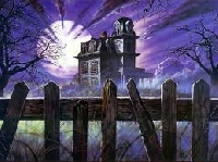 Haunted house ATC paranormal swap