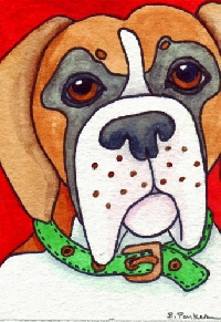 I love my dog ATC swap
