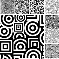 Black and White inchies swap