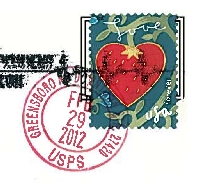 Hand Cancelled Postcard – May