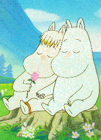 Moomin postcard