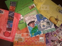 Mail Art Color Challenge - Yellow