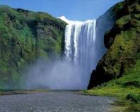 One postcard, one partner #54 - Waterfall