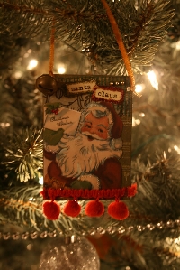 Xmas ATC ornament #4: Xmas plants