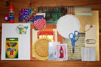 Epic smash/junk journal grab bag swap -the bag:)
