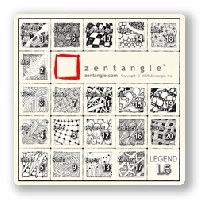Mini Zentangle Inspiration Board