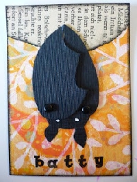 Halloween ATC #3--Bats