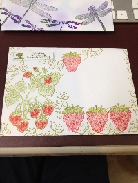 Decorate an envelope with some kind of Celestial i