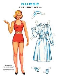 Paper Doll ATC