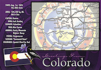 Postcard with Facts on the Front