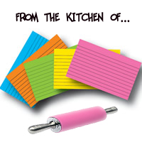 3x5 Recipe Card Swap