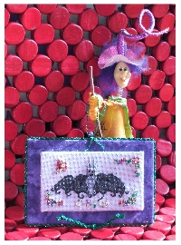 Cross Stitch Halloween Ornament Swap