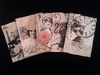 Vintage ATC: 5 Card Sender's Choice #14