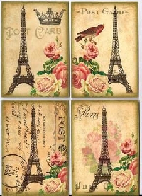 A Famous CIty ATC #1: Paris