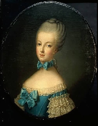 Vintage ATC: Marie Antoinette #3