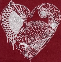 Zentangle ATC challenge