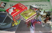 Newspaper Covered Matchbox