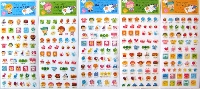 KAWAII  STICKER POSTCARD SWAP