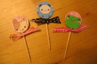 Handmade Cupcake Topper Swapper