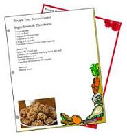 Recipe Postcard Swap