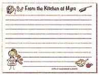 Recipe Card Swap