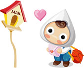 :: Kawaii Letter Leg-up ::